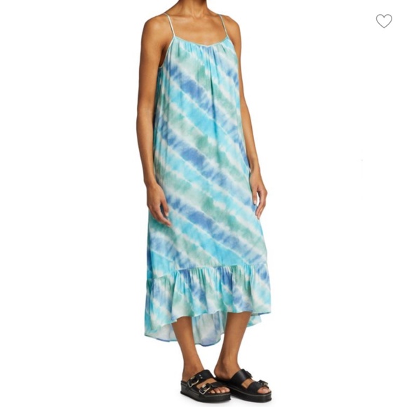 NWT Rails Jennica Tie-Dyed Slip Dress Midi Size Small - Picture 3 of 16